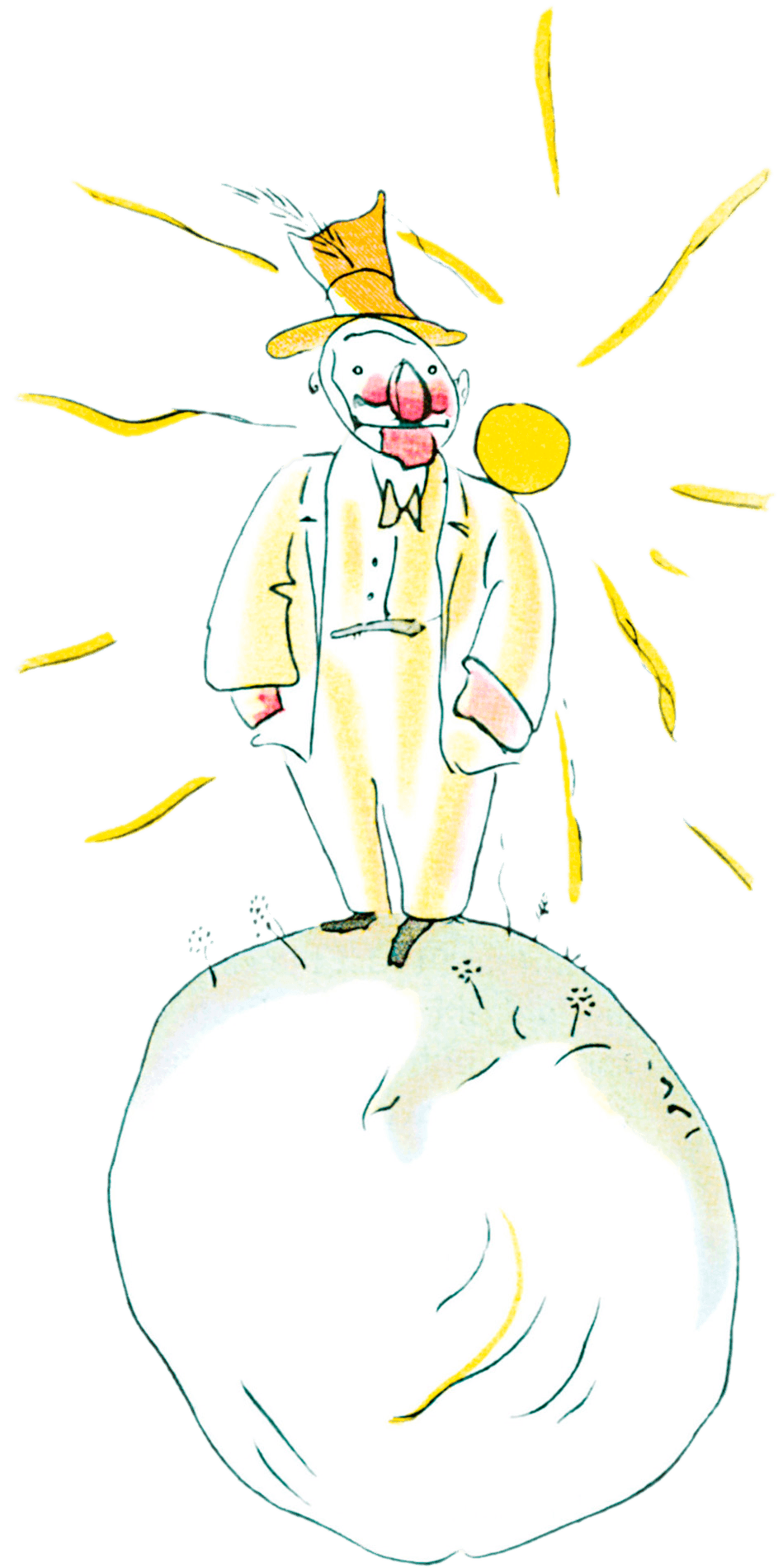 L’ambiçioso in sciô seu pianeta