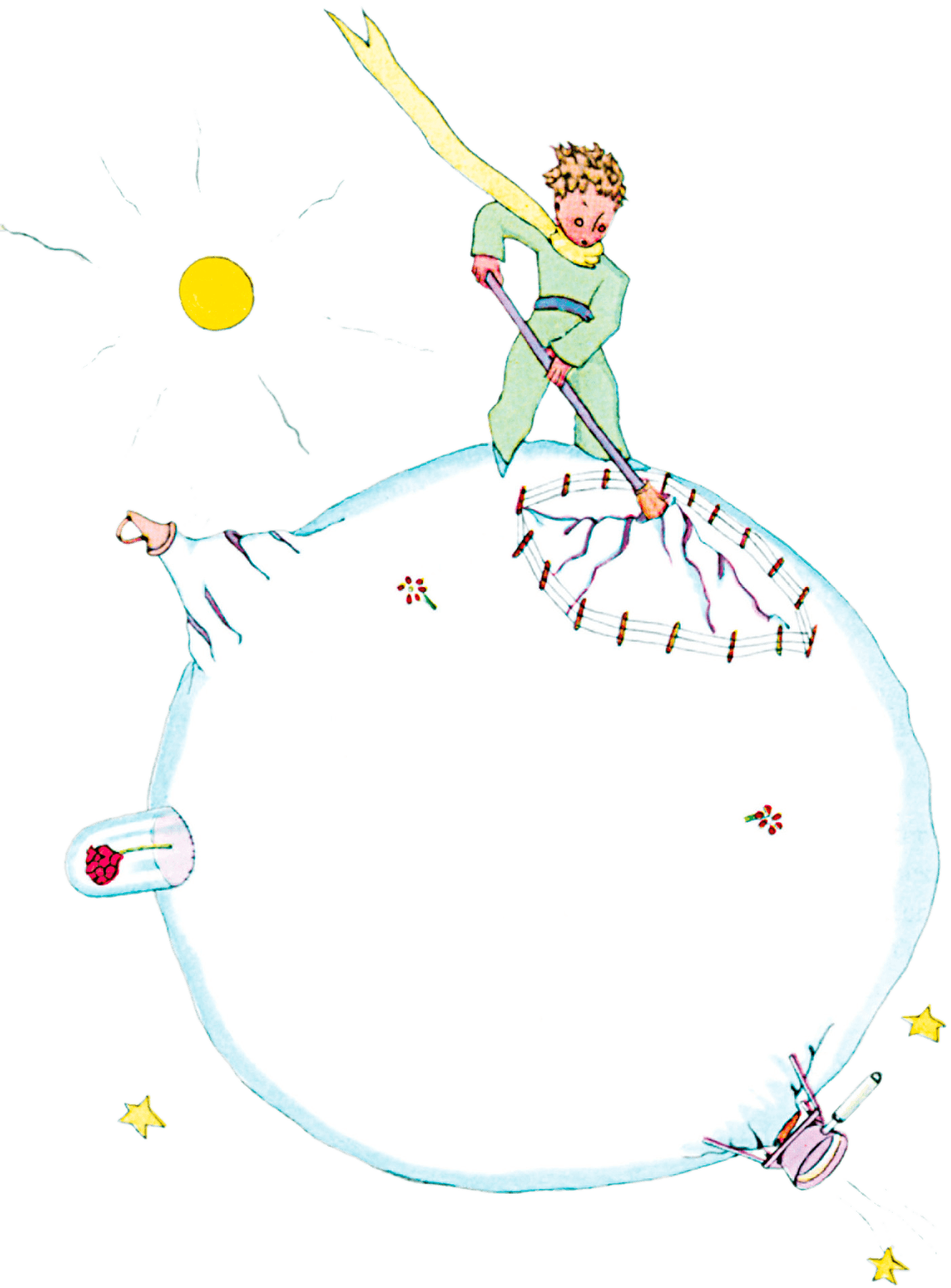 O prinçipin o l’arranca un baobab