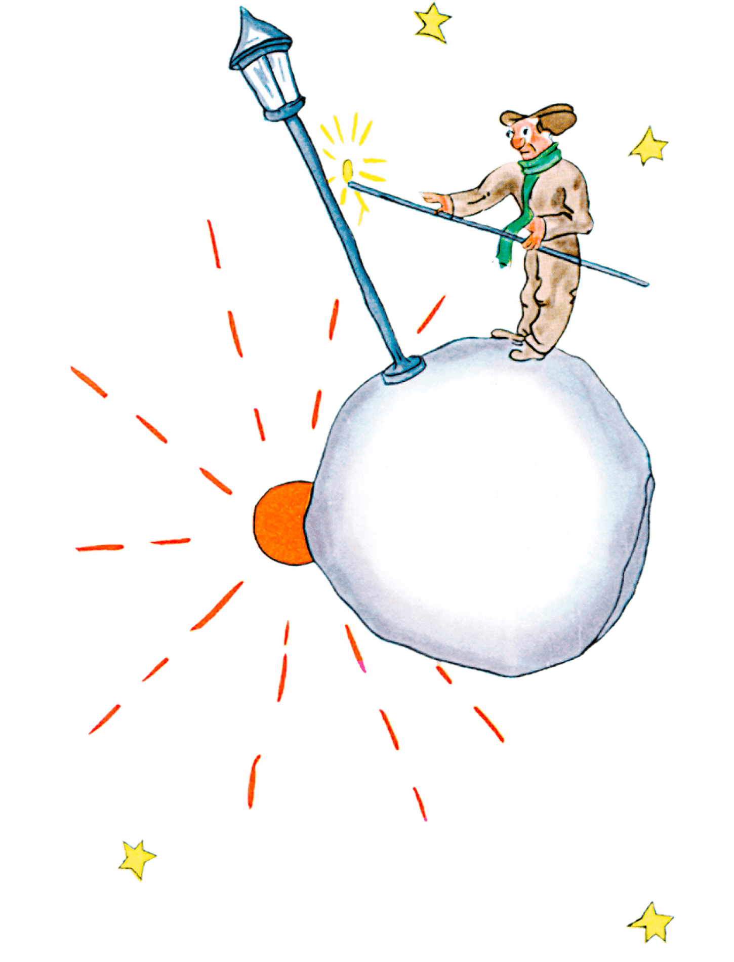 O lampionê in sciô seu pianeta