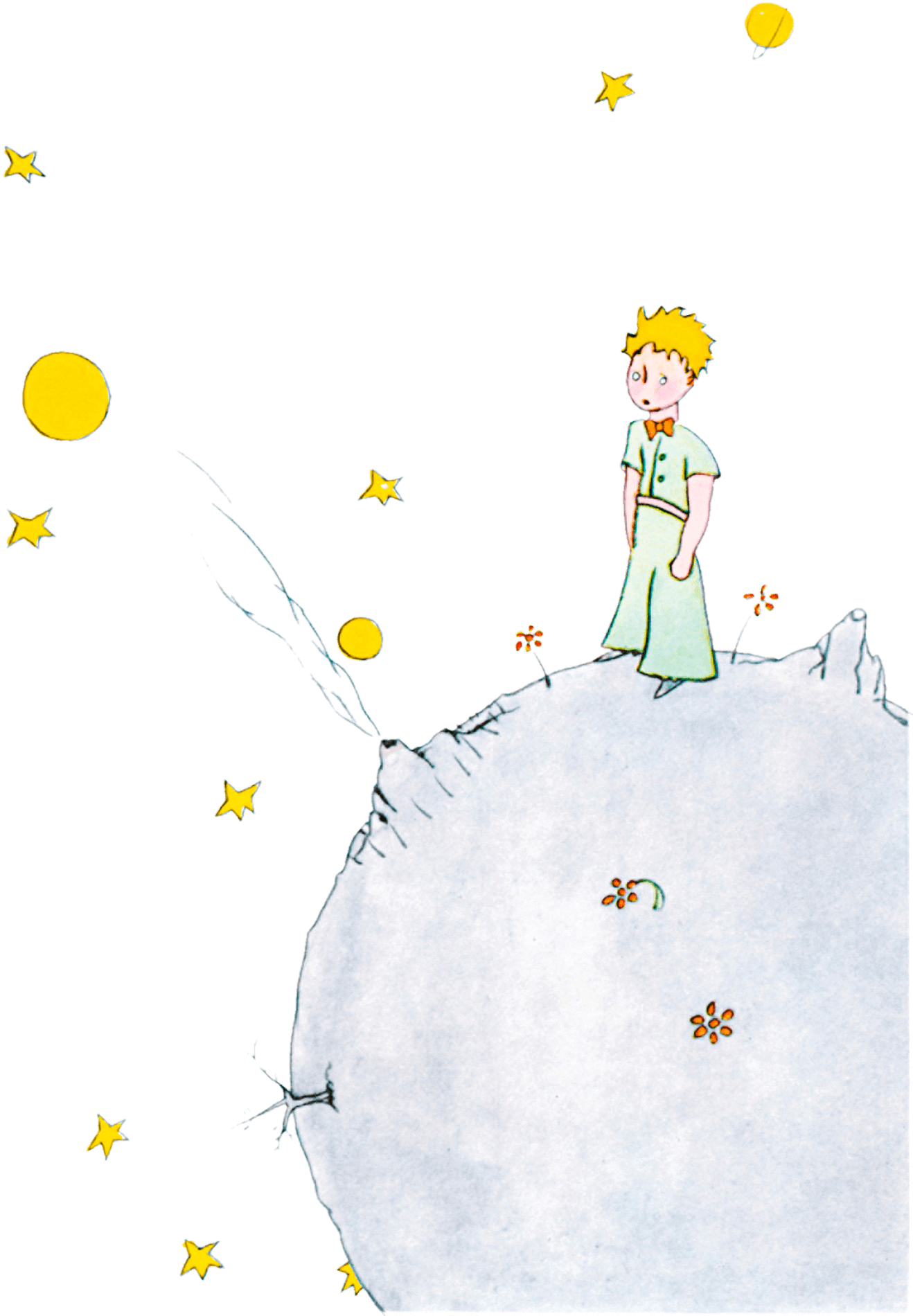 O principin in sciô seu pianeta